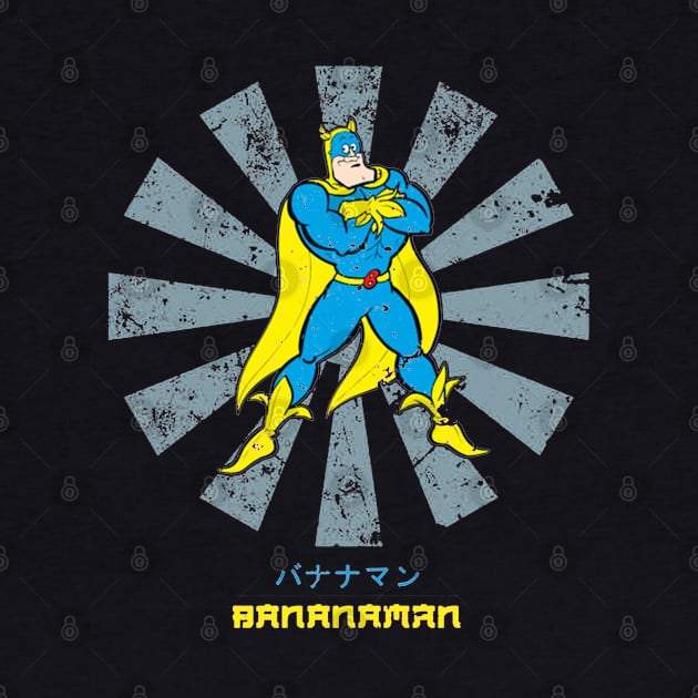 Bananaman Retro Japanese by squids_art